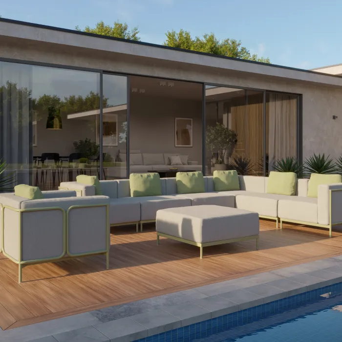 Outdoor Ottomans