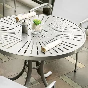 Patterned Aluminum Furniture