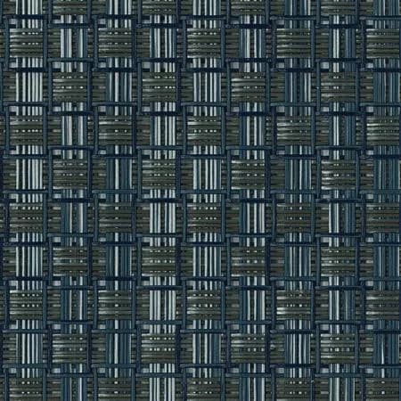Waffle Wicker Blue