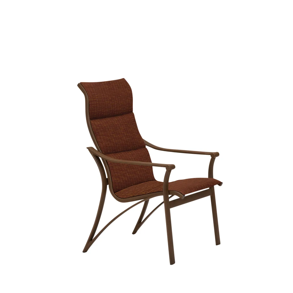 Corsica Padded Sling High Back Dining Chair