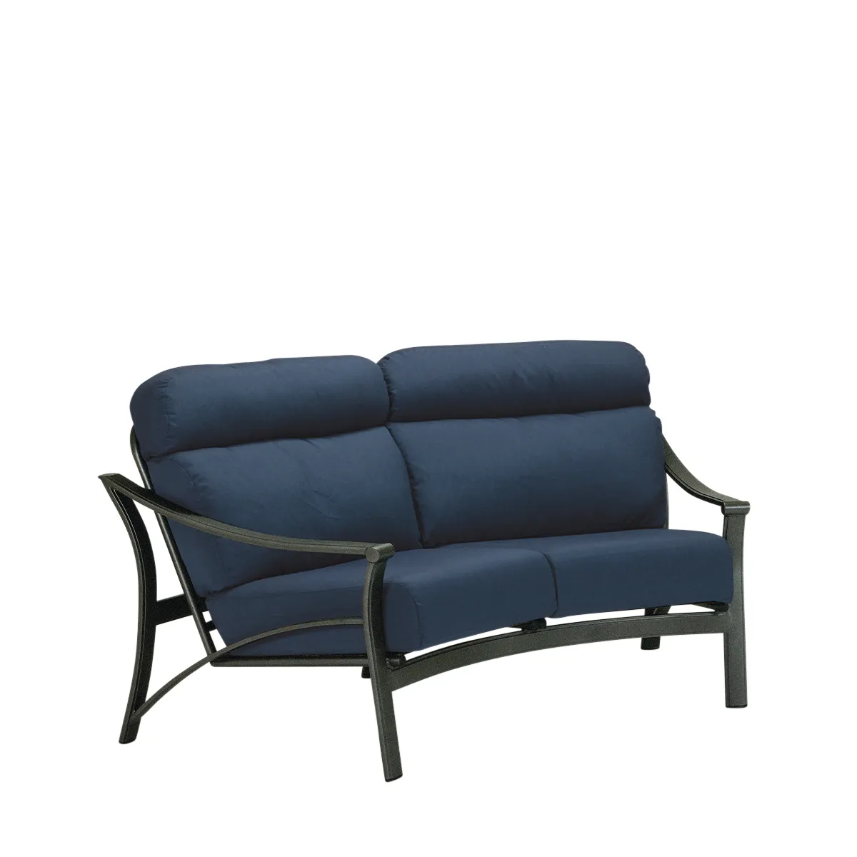 Corsica Cushion Crescent Love Seat
