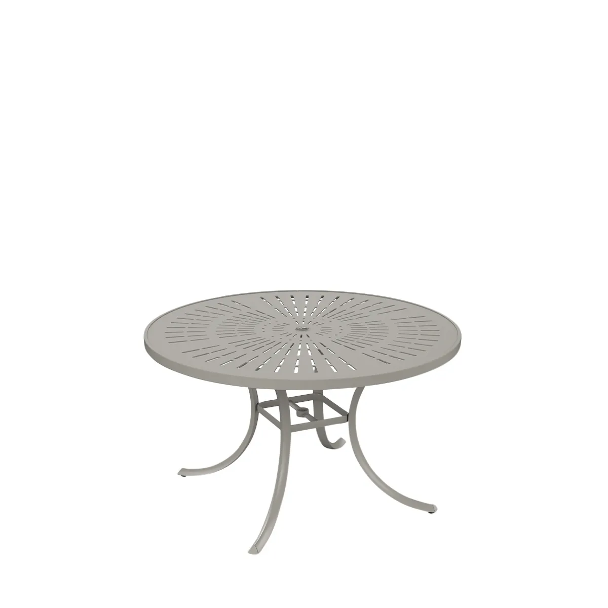 La'Stratta 48" Round Umbrella Dining Table