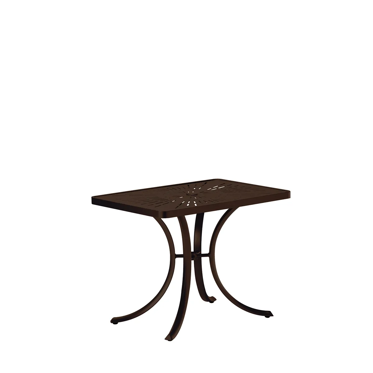 La'Stratta 36" x 24" Rectangular Umbrella Table