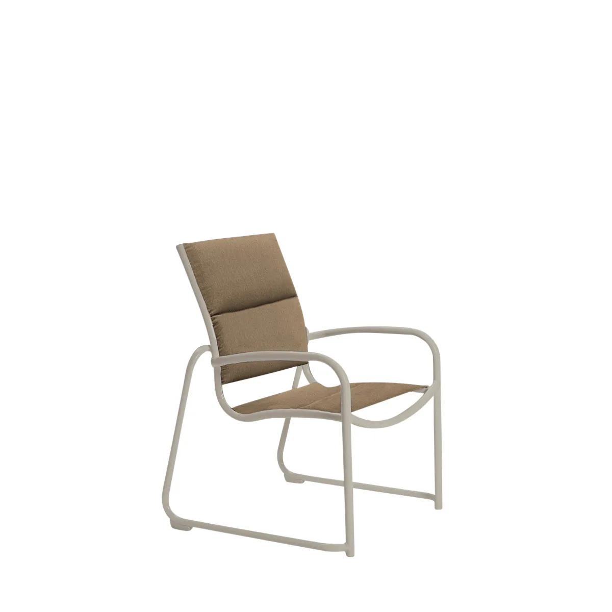 Millennia Padded Sling Dining Chair Sled Base