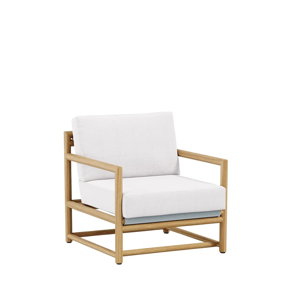 Stowe Cushion Teak Lounge Chair