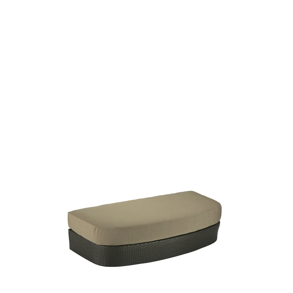 Evo Woven Lounger Ottoman