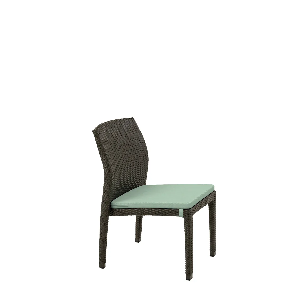 Evo Woven Side Chair with Seat Pad