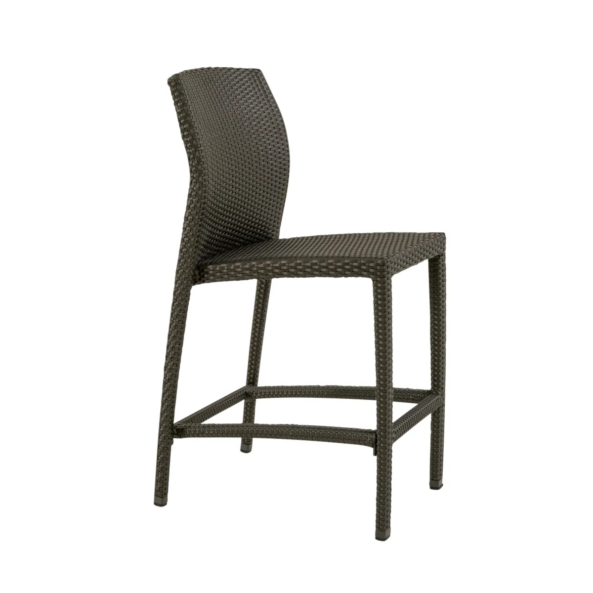 Evo Woven Armless Bar Stool