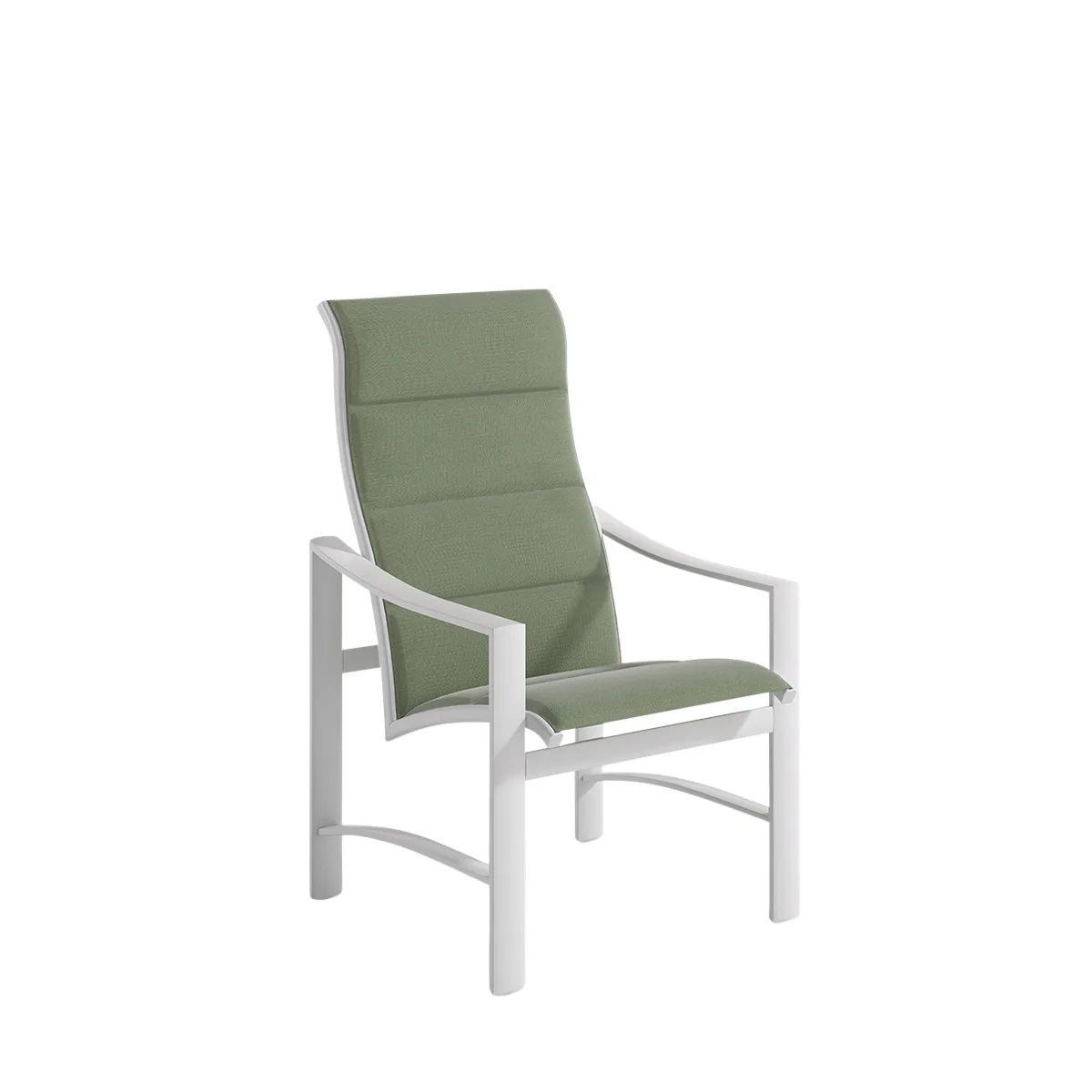 Kenzo Padded Sling High Back Dining Chair