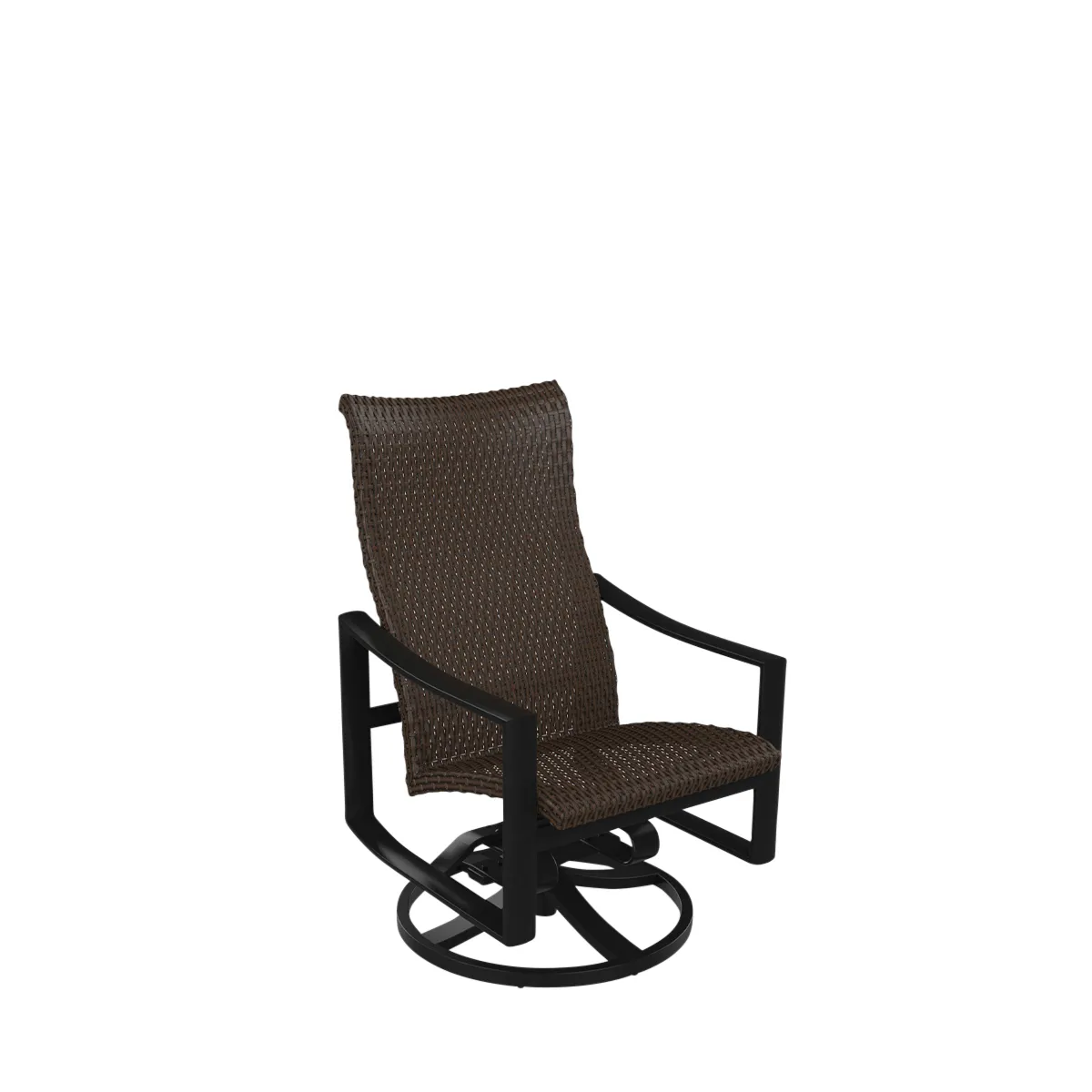 Kenzo Woven High Back Swivel Rocker