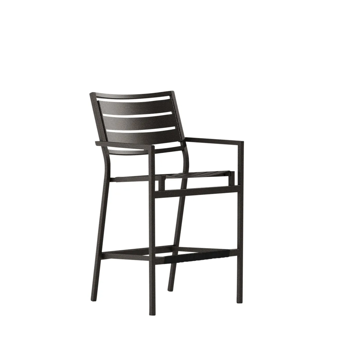 Cabana Club Aluminum Slat Bar Stool
