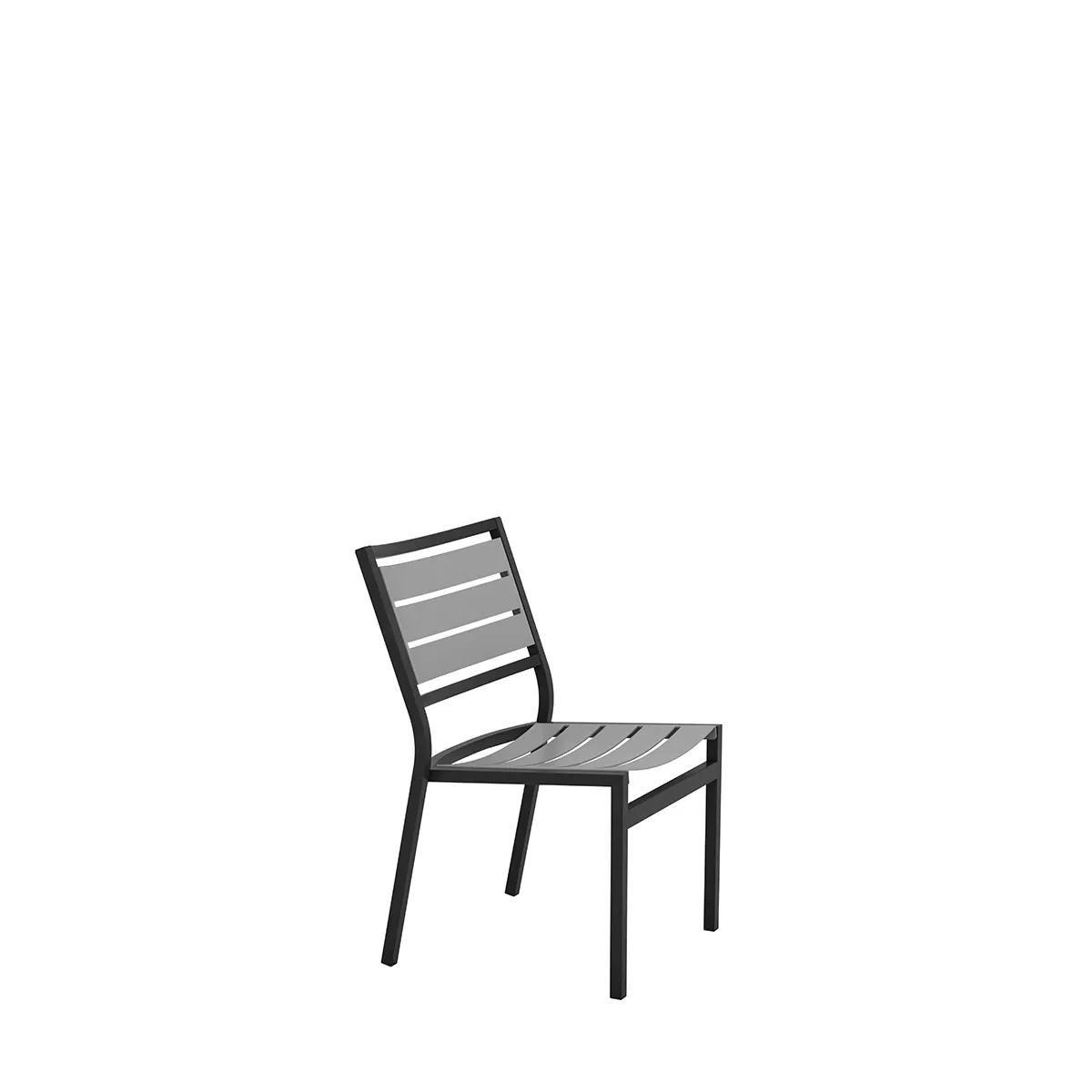 Cabana Club Aluminum Slat Side Chair