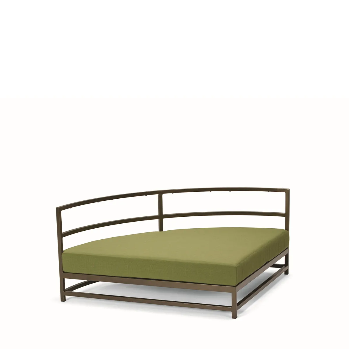 Cabana Club Cushion Party Lounger Quarter Section w/ Backrest