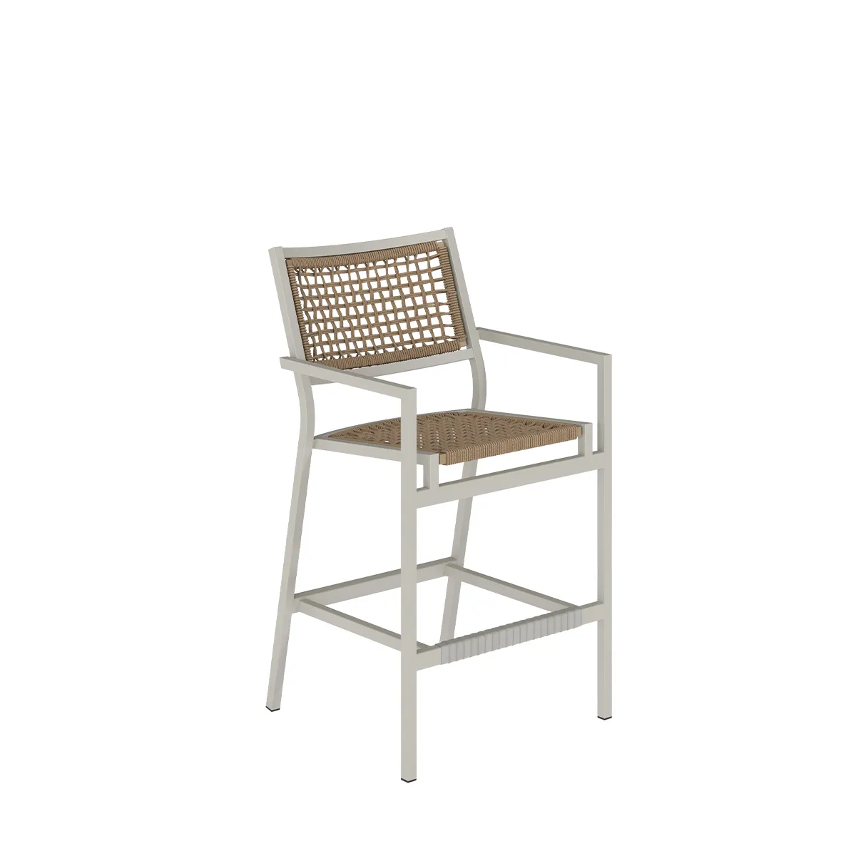 Cabana Club Rope Seat, Stationary Bar Stool