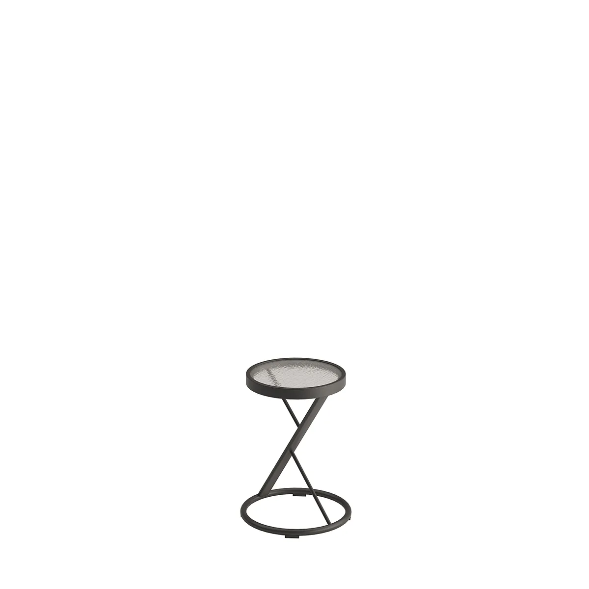 Acrylic 14" Round Tea Table