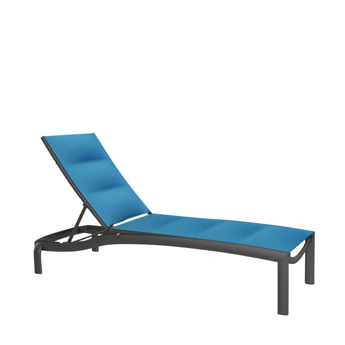 KOR Padded Sling Armless Chaise Lounge