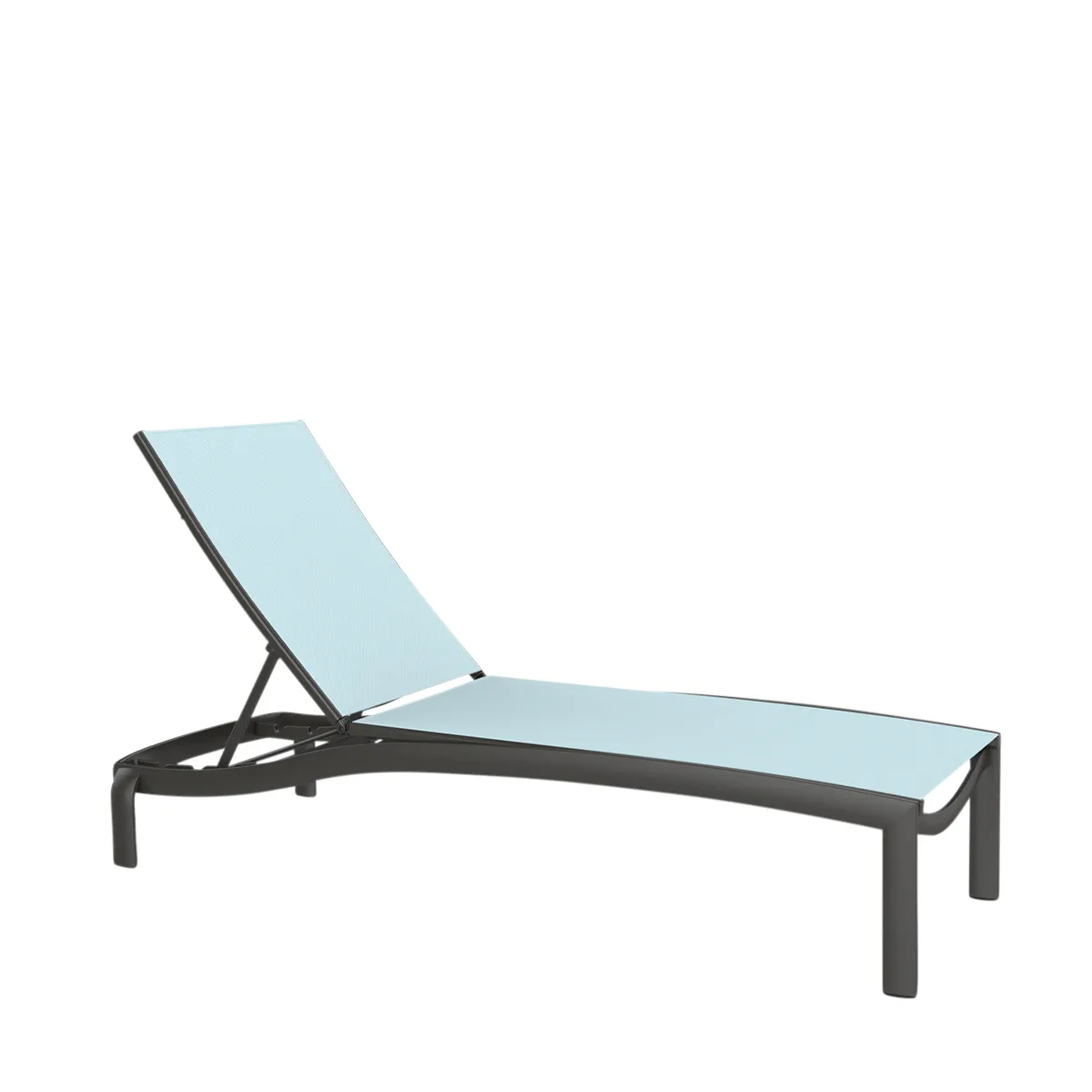 KOR Relaxed Sling Armless Chaise Lounge