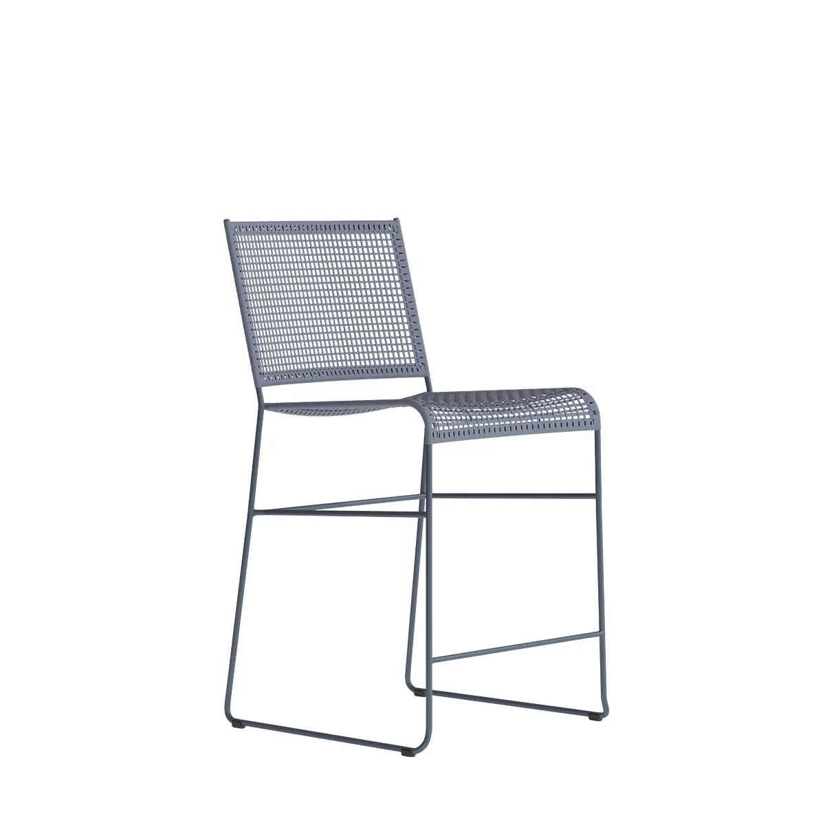 Bayfront Rope Armless Bar Stool