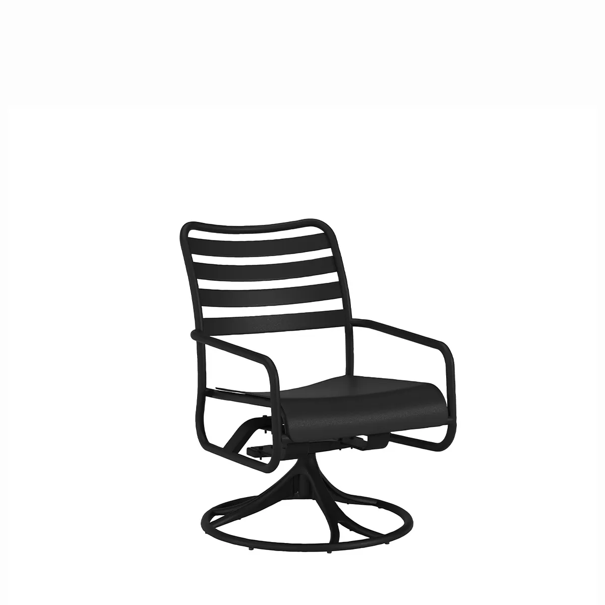 Kahana Slat Back Swivel Rocker
