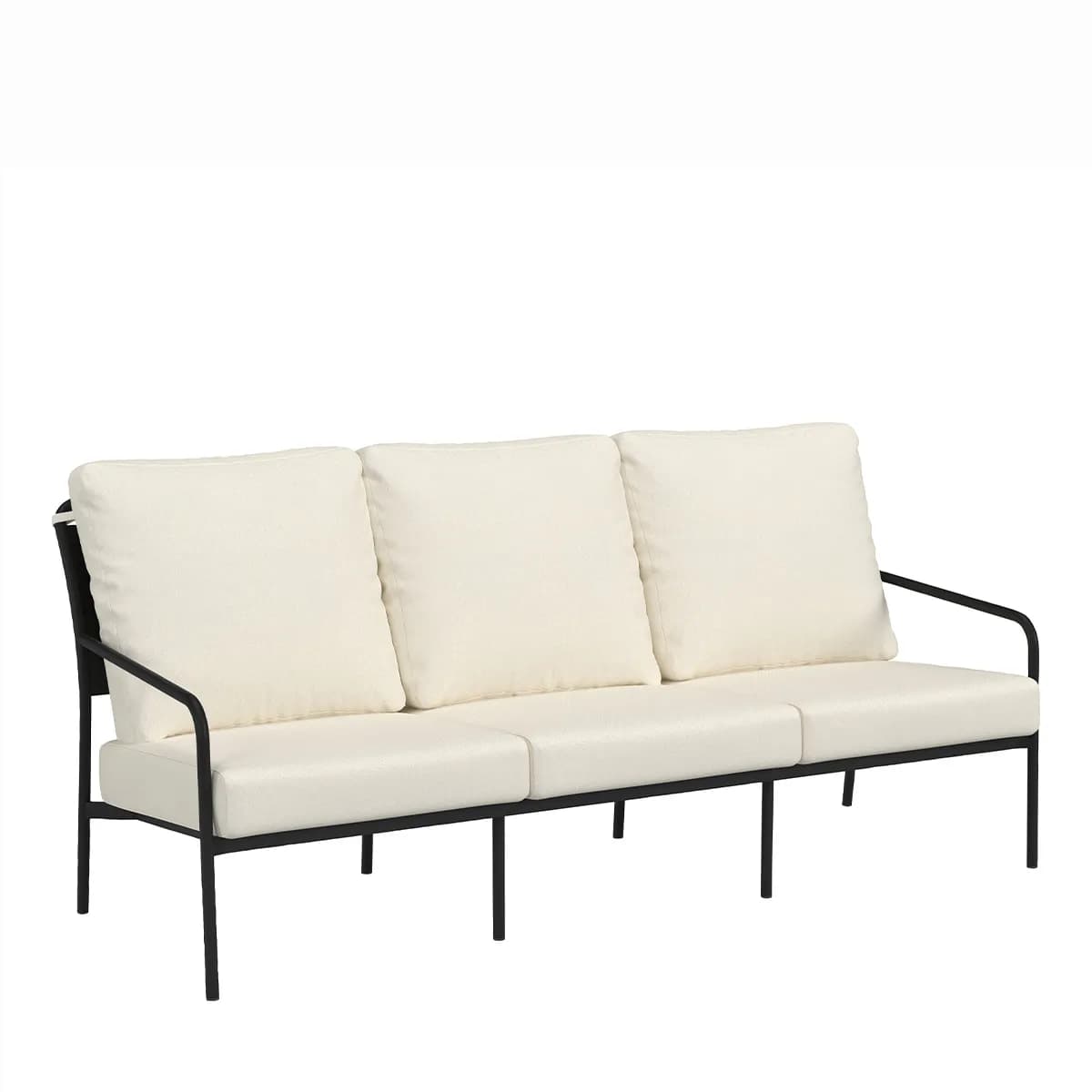 Kahana Solid Back Cushion Sofa