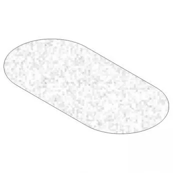 84" x 42" Oval Top, Acrylic
