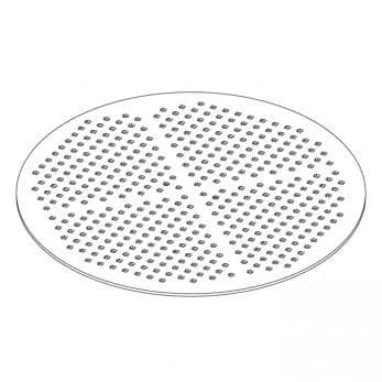30" Round Patterned Aluminum Top, Boulevard