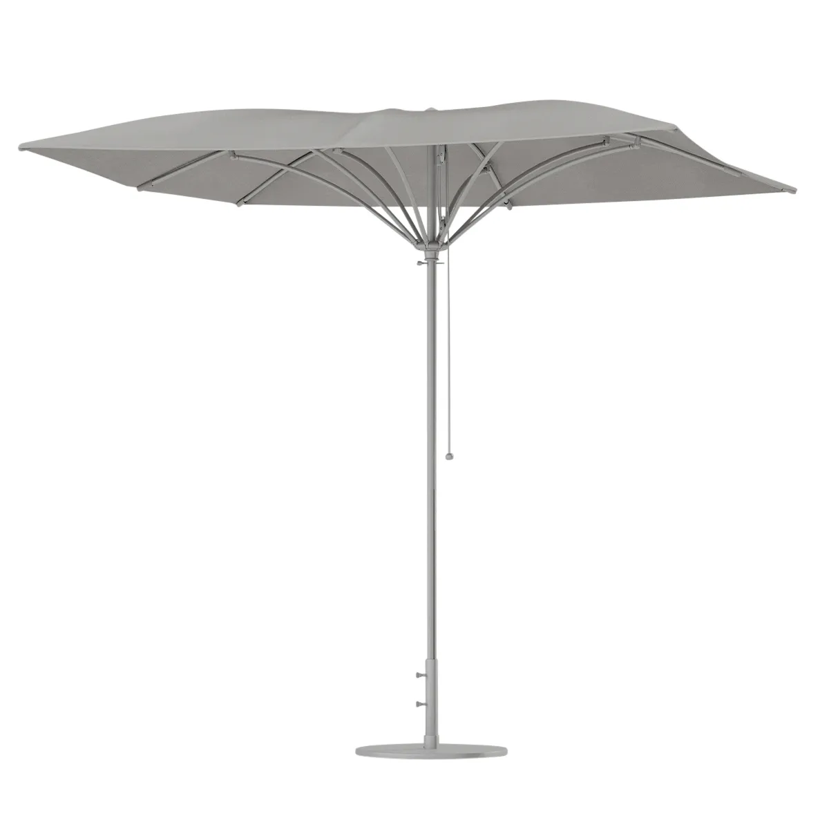 Trace, Square 8' Manual Lift Umbrella