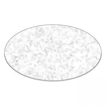 20" Round Top, Obscure Glass