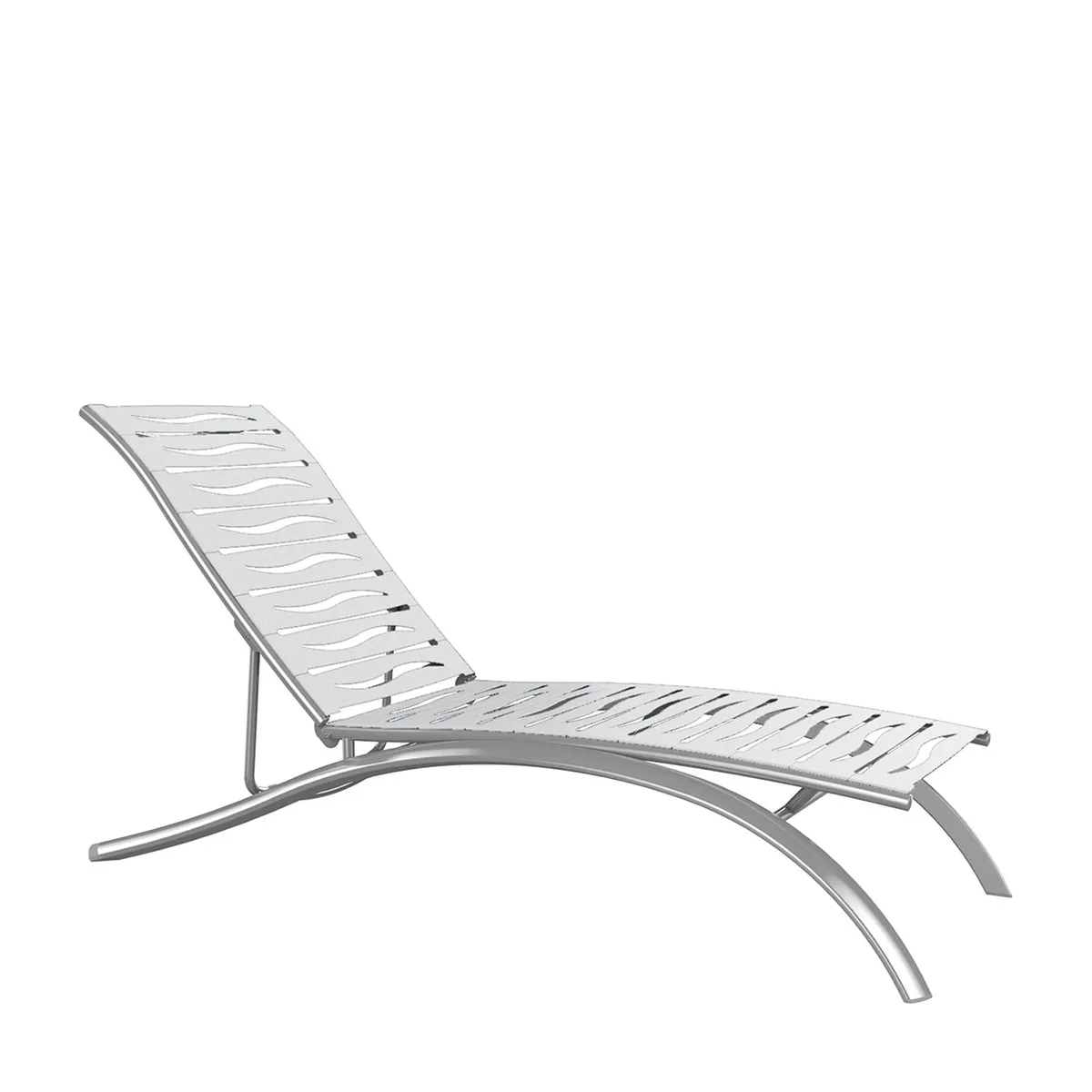 South Beach Elite EZ SPAN™ Wave Segment Chaise Lounge Armless