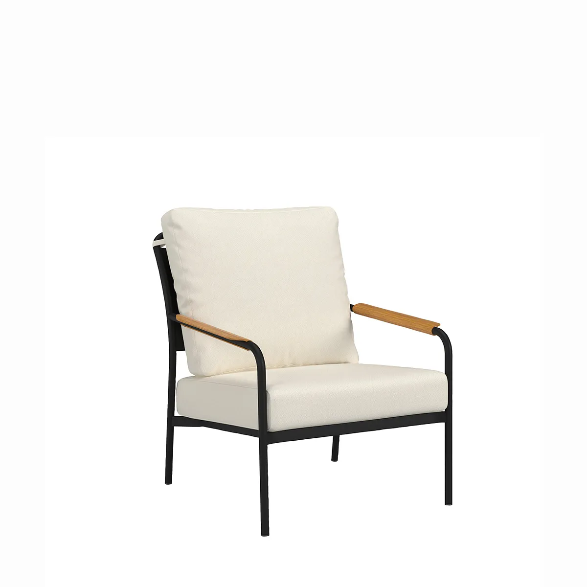 Cove Solid Back Cushion Lounge Chair