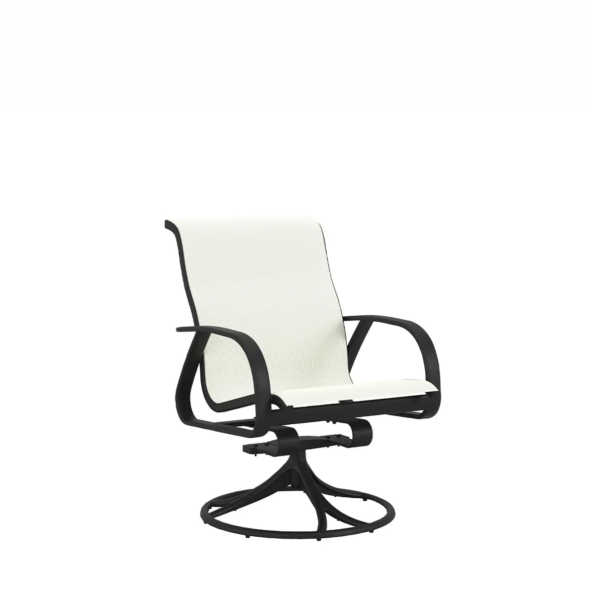 Geneva Sling Low Back Swivel Rocker