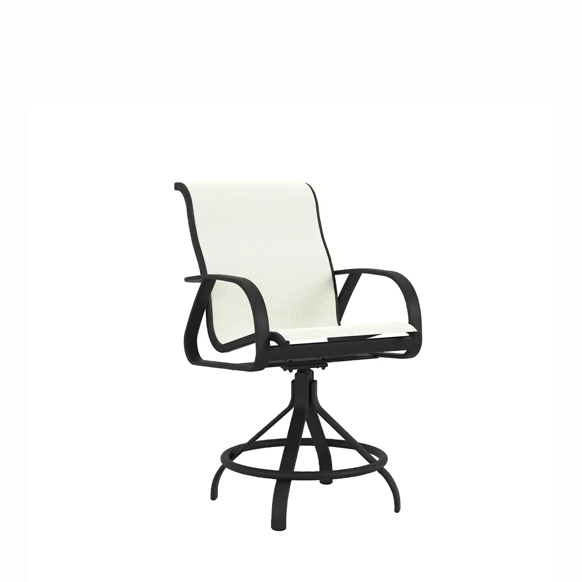 Geneva Sling Swivel Bar Stool