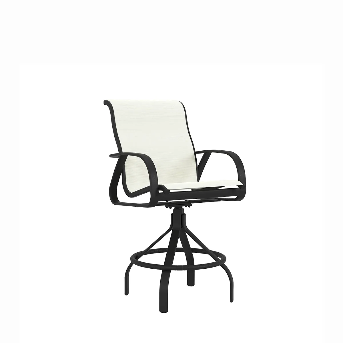 Geneva Sling Swivel Bar Stool