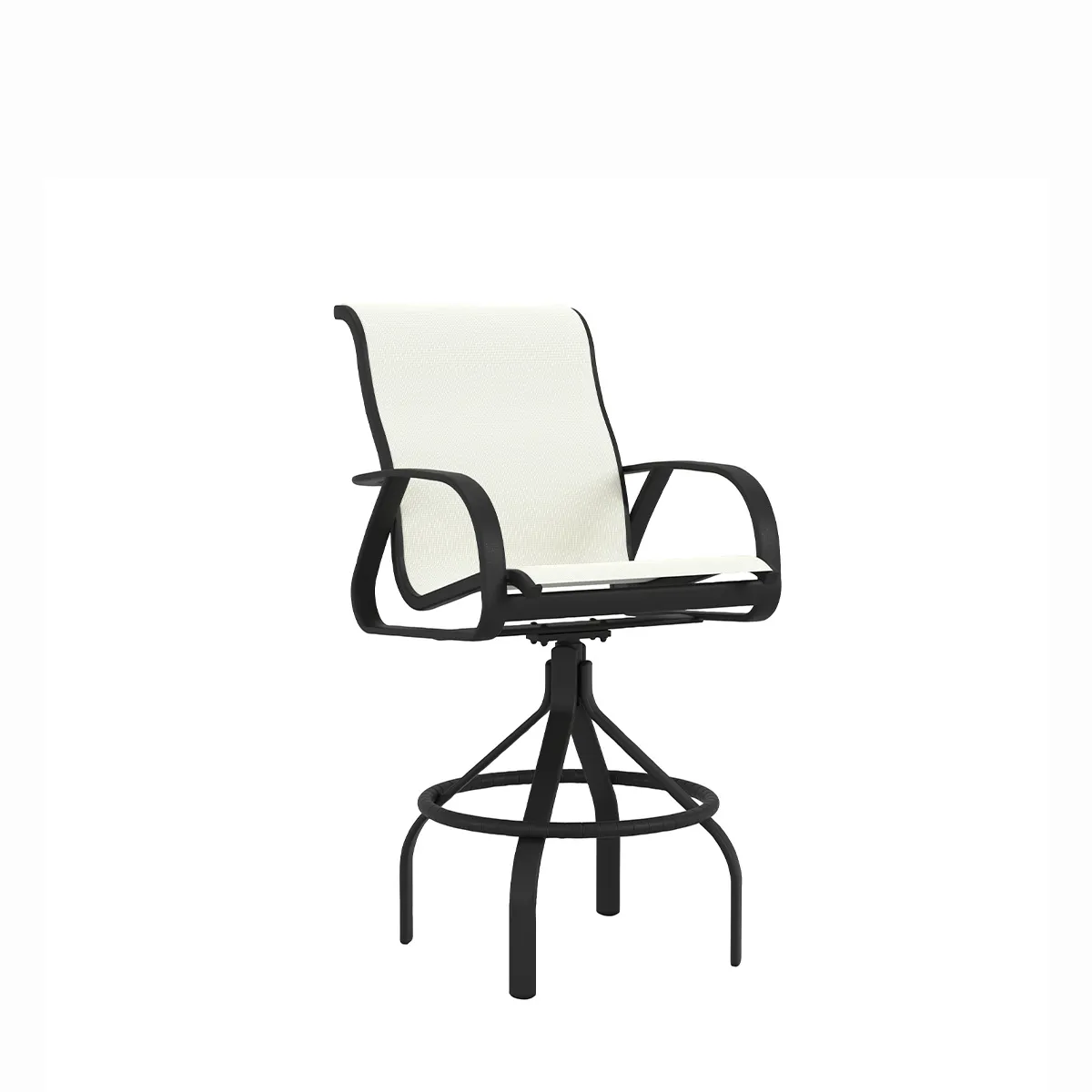 Geneva Sling Swivel Bar Stool