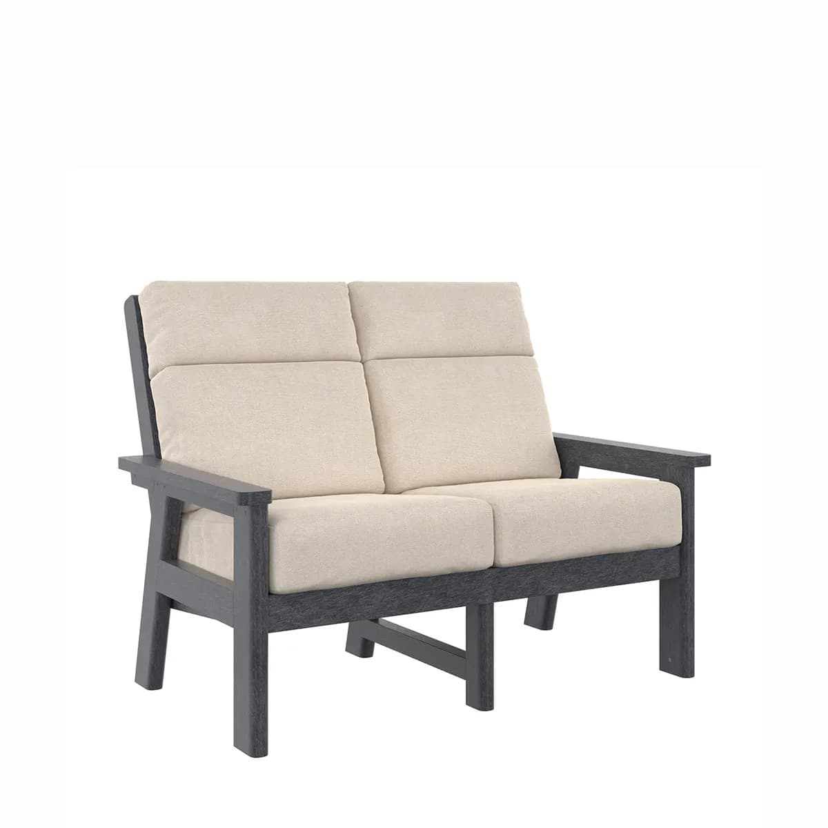 Harbor High Back Loveseat Frame