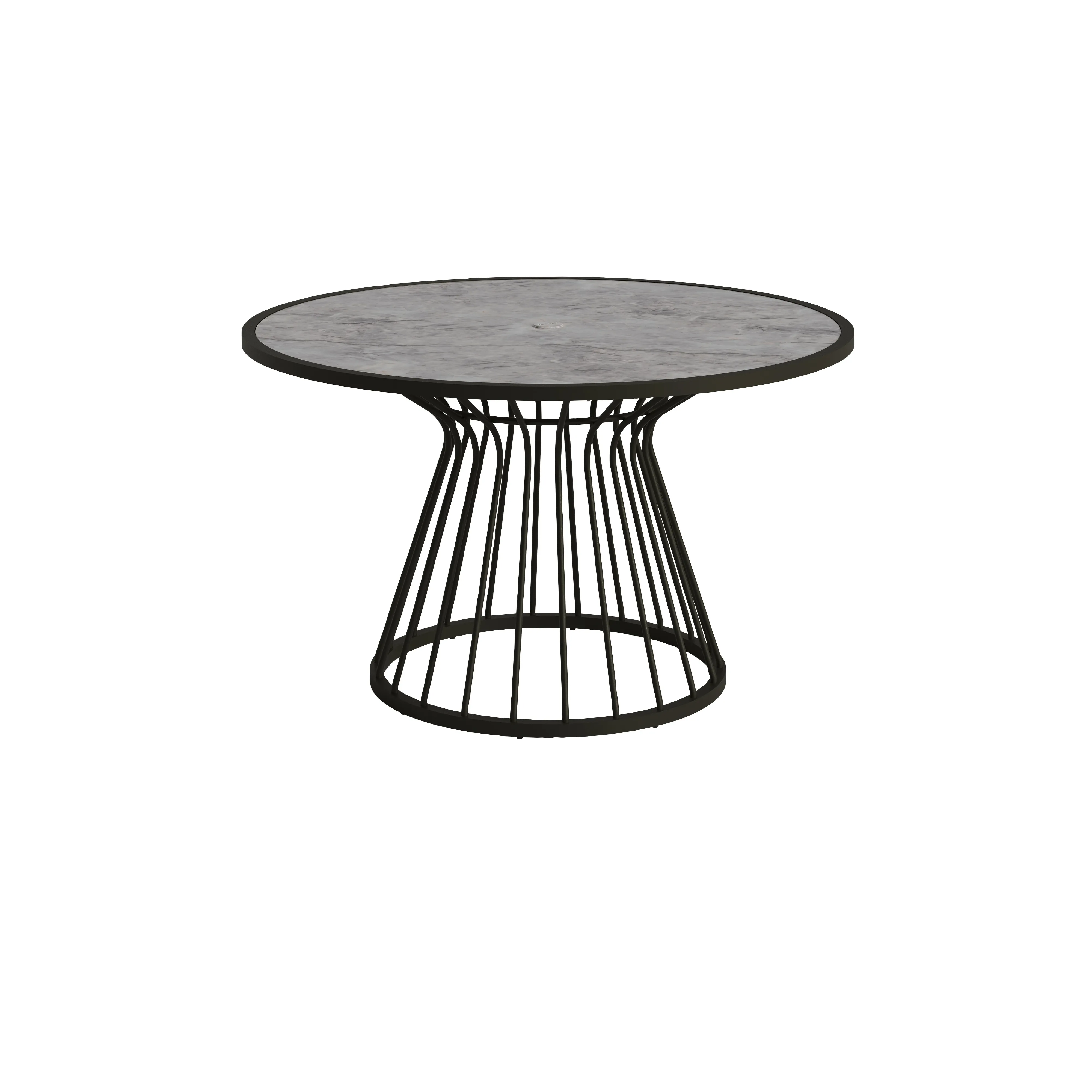 Kali Forma 48" Round Dining Umbrella Table