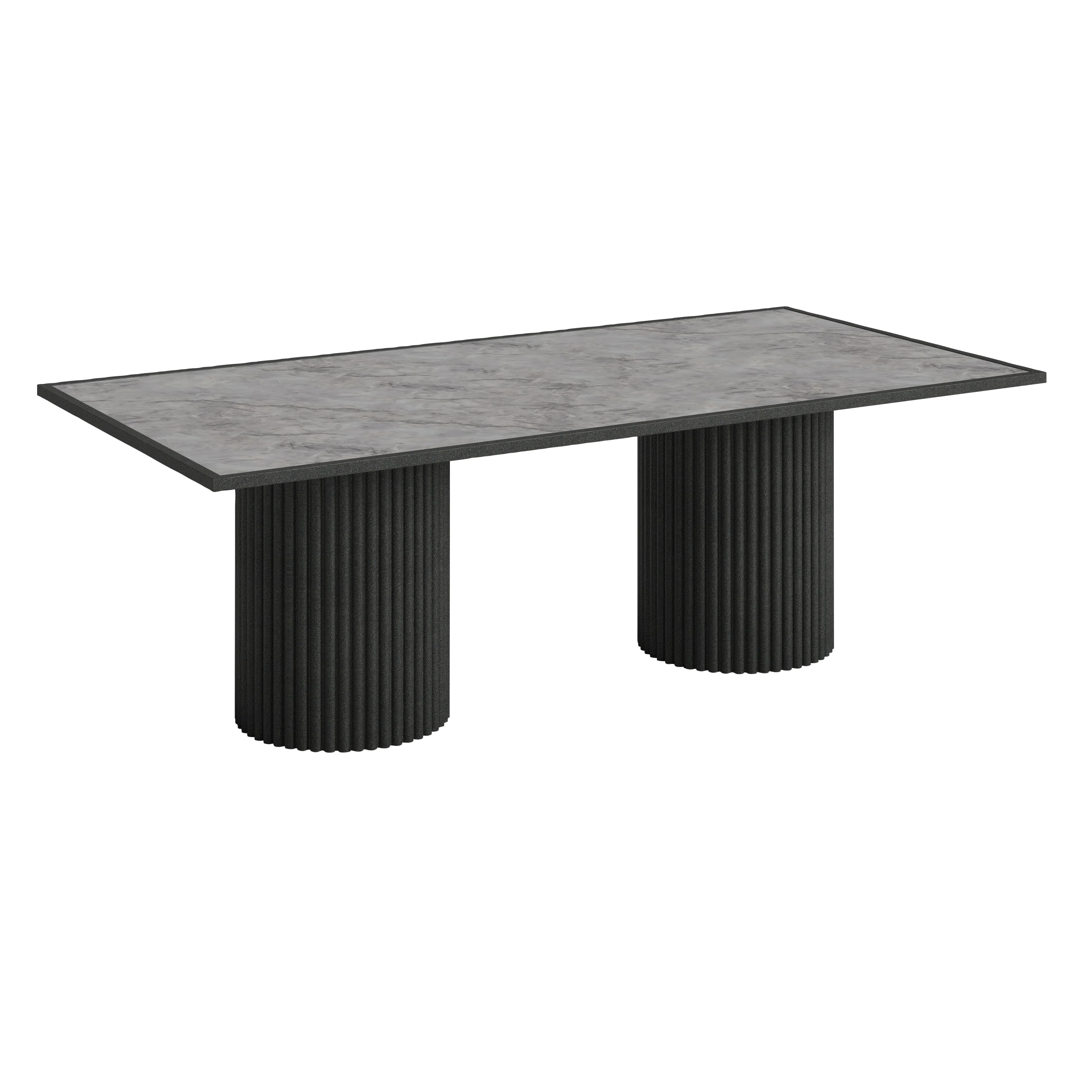 Milo Forma 84" X 42" Rectangular KD Dining Table
