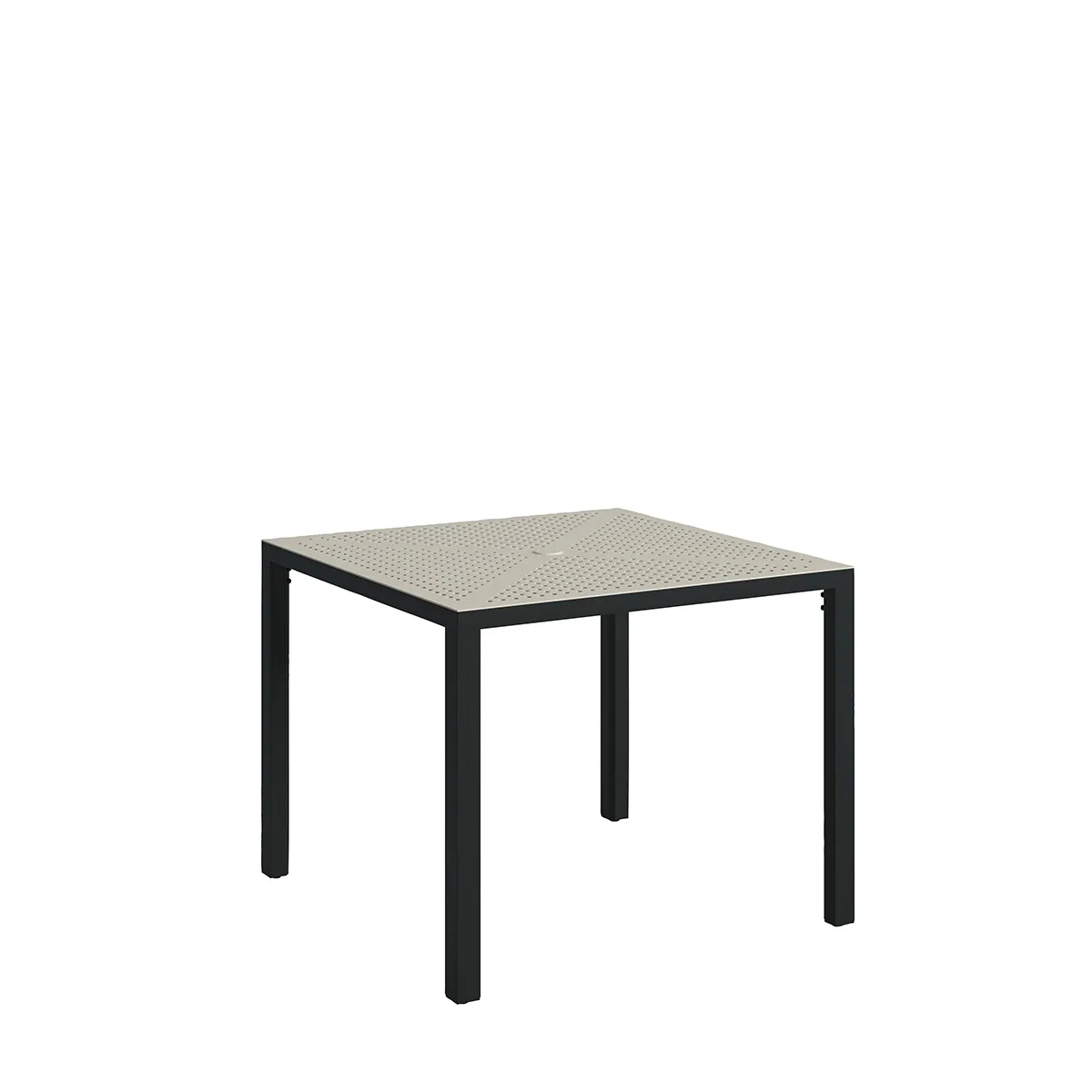 Parsons Hexis 37" Square KD Bar Umbrella Table
