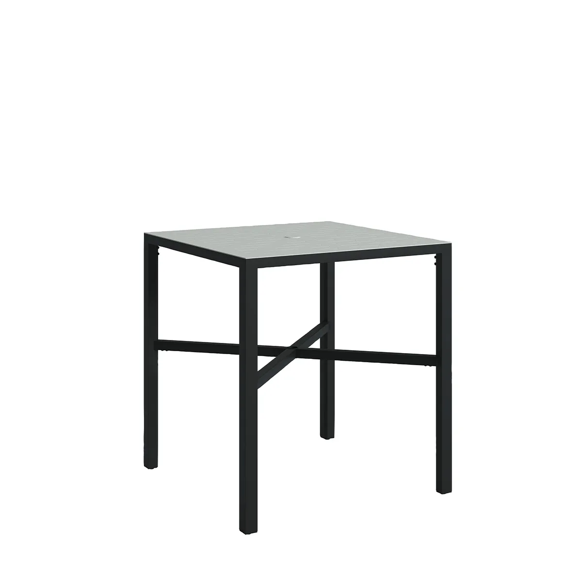 Parsons Raya 37" Square KD Bar Umbrella Table