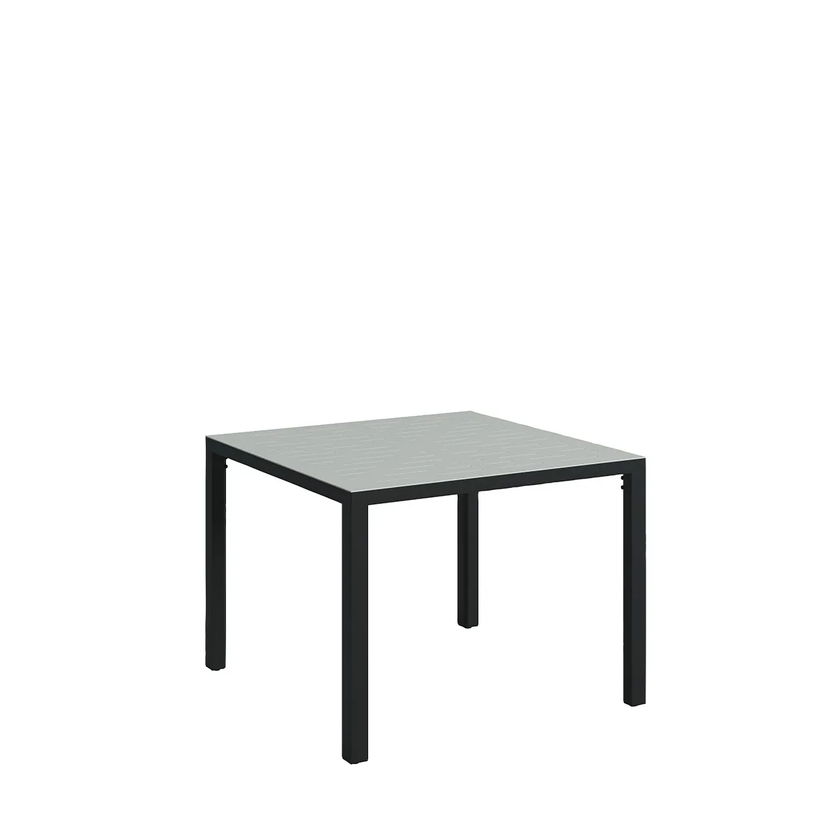 Parsons Raya 42" Square KD Dining Umbrella Table, ADA