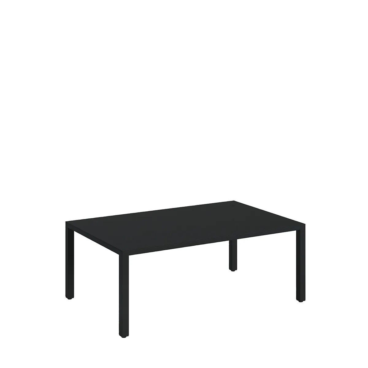 Parsons Solid Aluminum 45" x 29" Rectangular Coffee Table