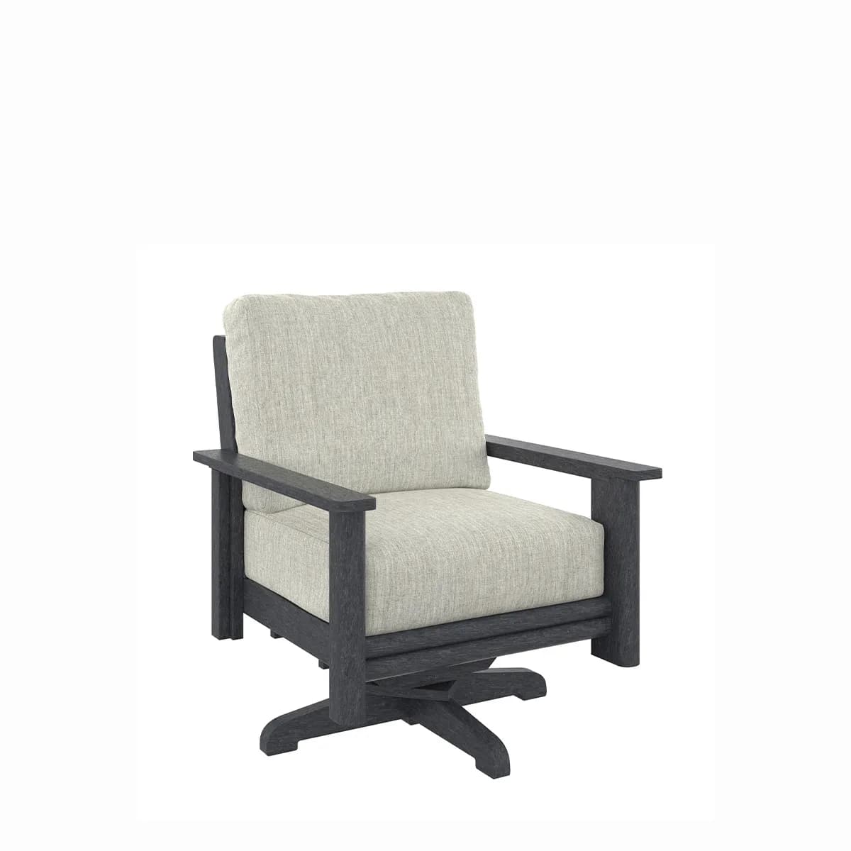 Portside Cushion Swivel Lounge Chair Frame