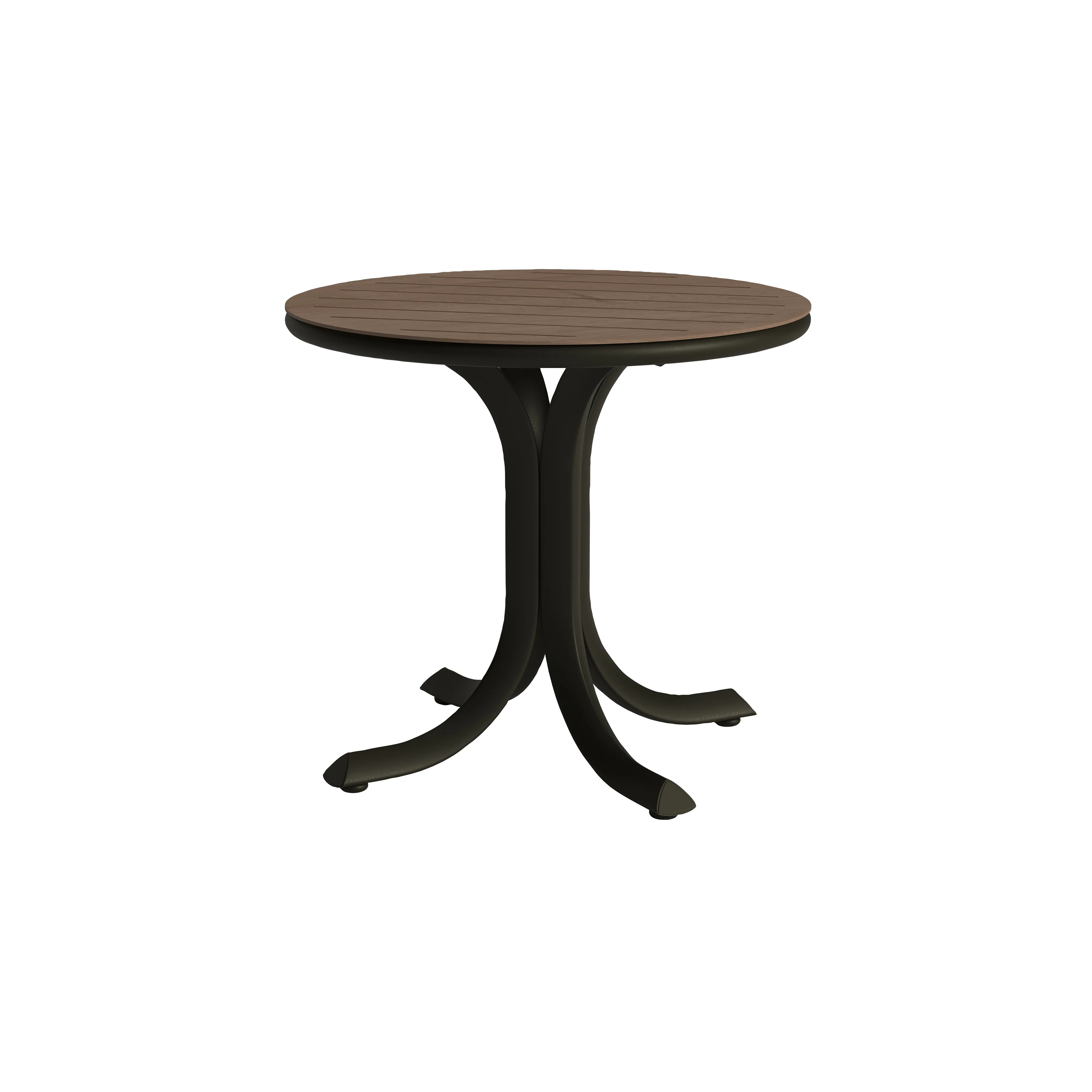 Vento Raya Woodgrain 20" Round Tea Table