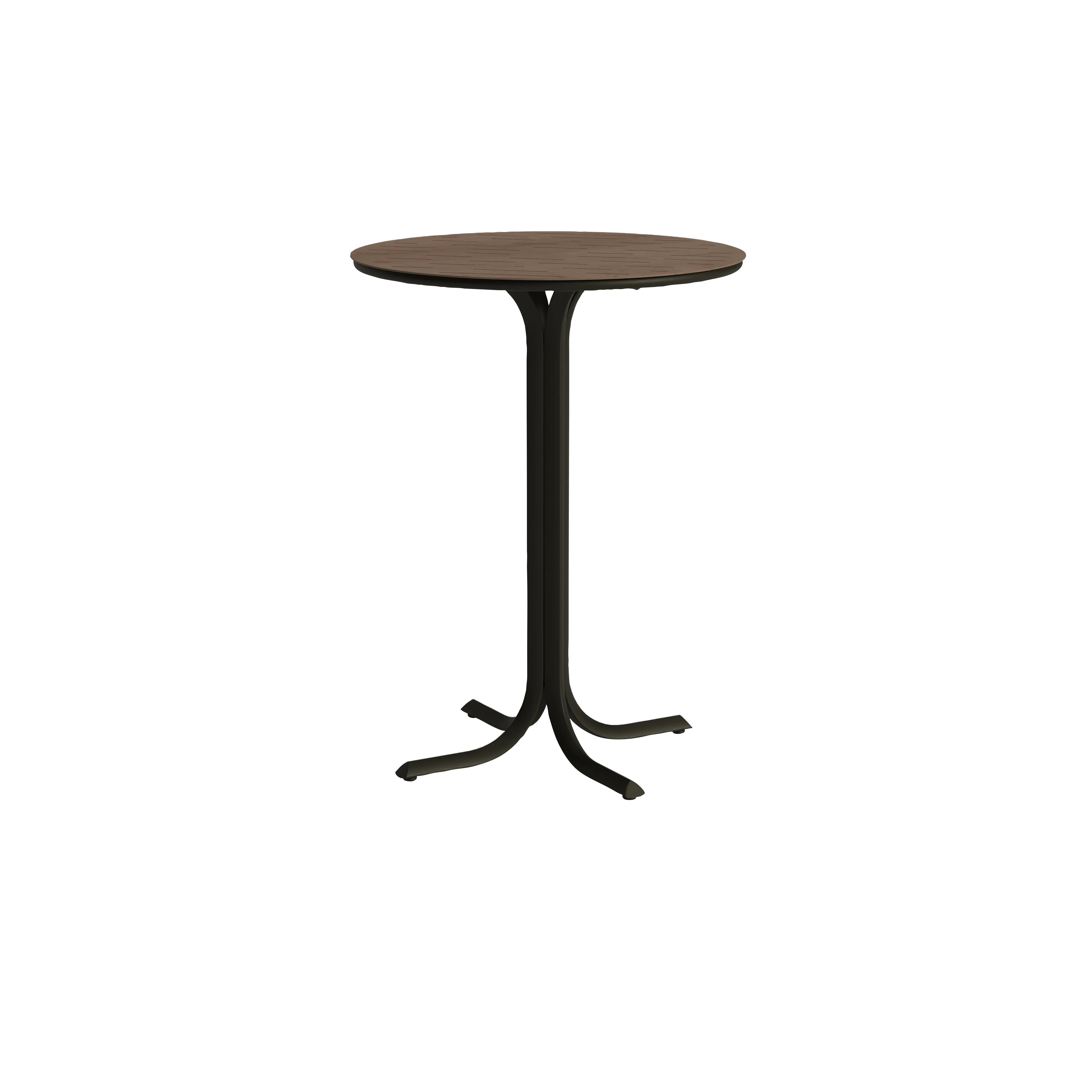 Vento Raya Woodgrain 30" Round Bar Table