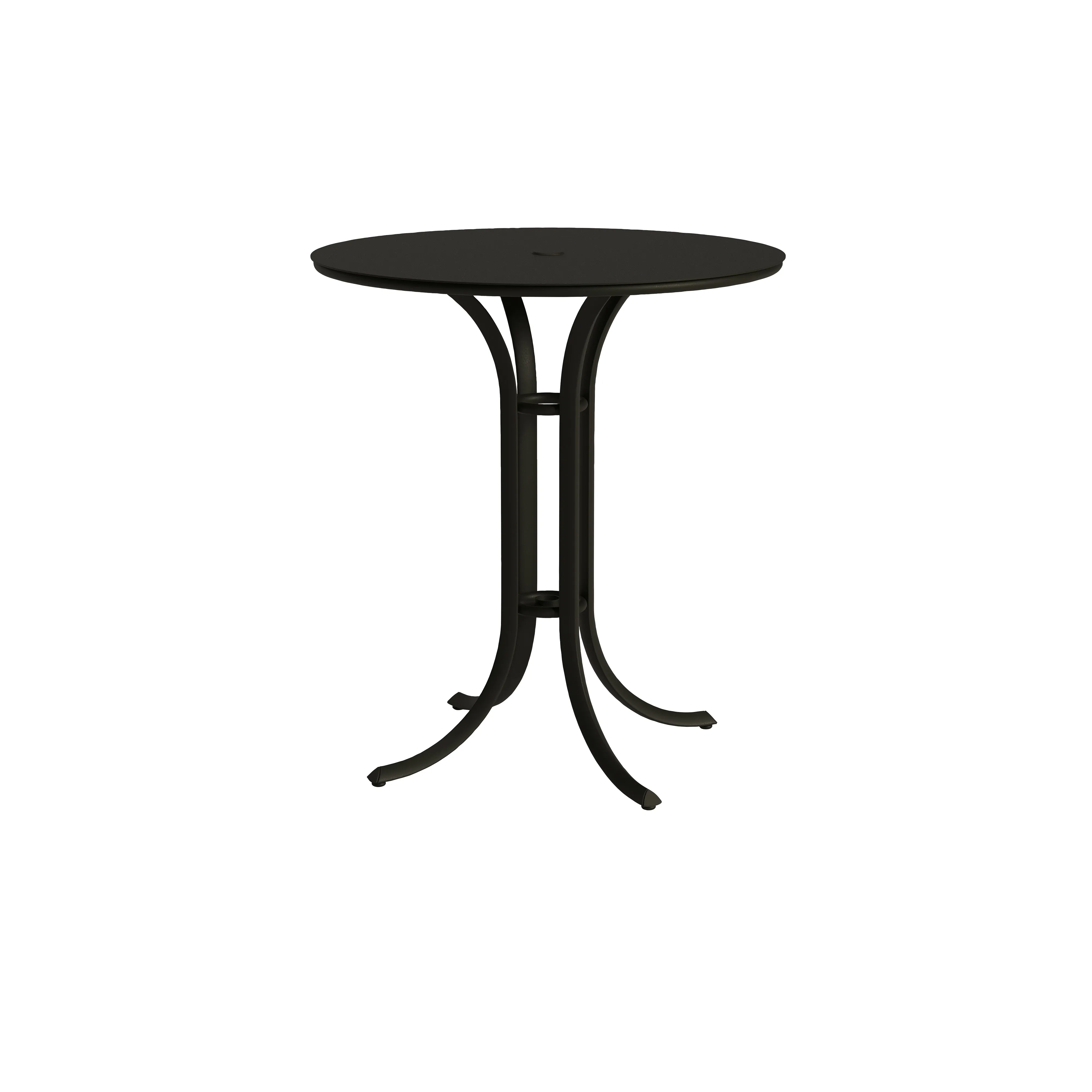 Vento Solid 36" Round Bar Umbrella Table
