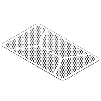 66" x 40" Rectangular Umbrella Dining Top, Boulevard