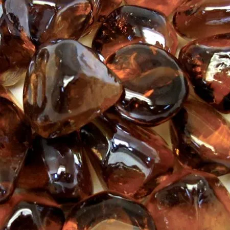 Dark Amber Reflective 1"