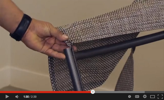 Tropitone Sling Chair Replacement, Patio Chair Fabric Repair