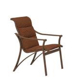 patio padded sling dining chair