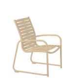 ribbon segment outdoor dining chair